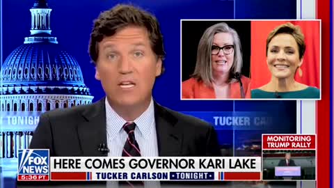 WATCH: Kari Lake Joins Tucker Carlson On Election Eve