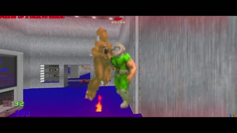 Brutal Doom - Ultimate Doom - E2M7 - Spawning Vats