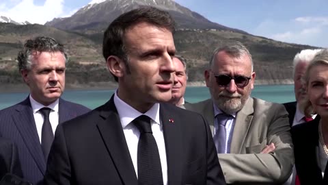 Macron says in dialog with unions on pensions