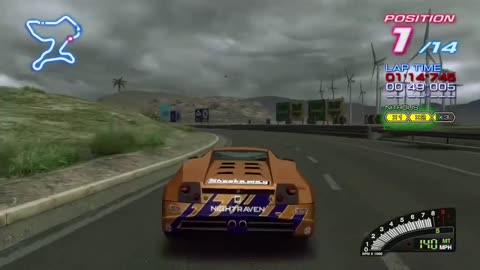 Ridge Racer 6 Basic Route #30 Gameplay(Career Walkthrough)