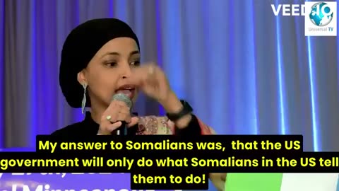 Ilhan Omar tells Somalians that her top priority is to put Somalia first and expand its territory