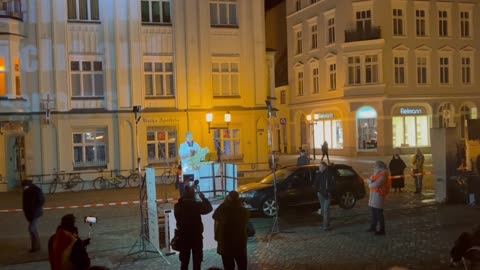 Ärztin aus Greifswald auf spricht auf der Demo