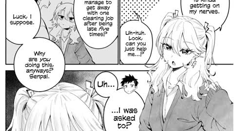 107_A Short Gyaru and A Tall, Clumsy Guy [ Manga Oneshot Dub]