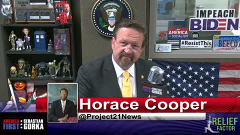 Shame on Joe Biden. Horace Cooper with Sebastian Gorka on AMERICA First