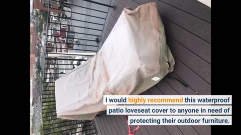 Customer Feedback: Duck Covers Ultimate Waterproof Patio Loveseat Cover, 79 Inch