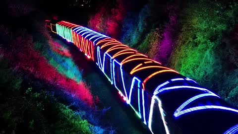 Christmas Train of Lights