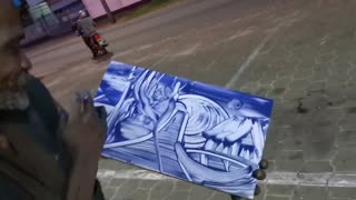 Amazing Street Artist From Suriname