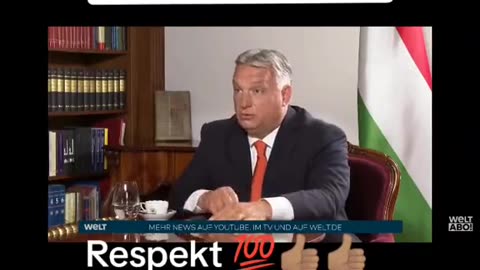 Viktor Orbán Interview von heute👇🏻👍🏻⚠️