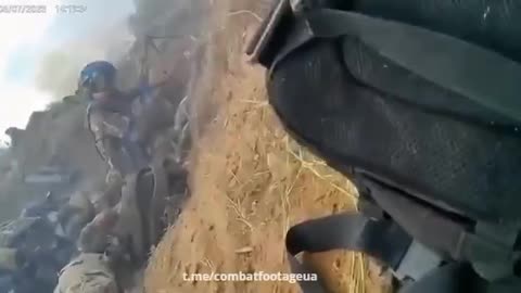 Footage of the storming of enemy positions by the 72nd Brigade in the Vuhledar sector.