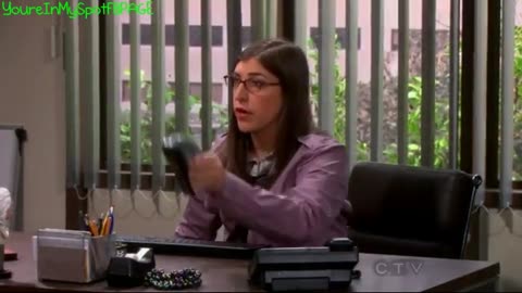 Amy Marks Her Territory - The Big Bang Theory