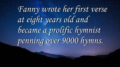 Blessed Assurance Hymn History with Pastor Melissa Scott, Ph.D.