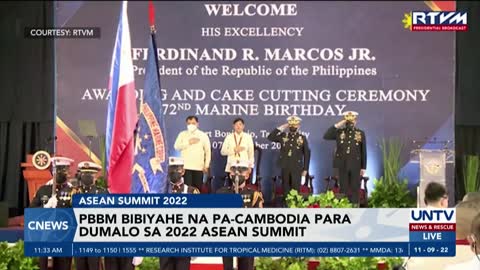 Pangulong Marcos Jr., bibiyahe na pa-Cambodia para dumalo sa ASEAN Summit