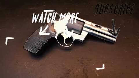 COLT Python .357 MAGNUM Gun Lighter Restoration --- AF invention