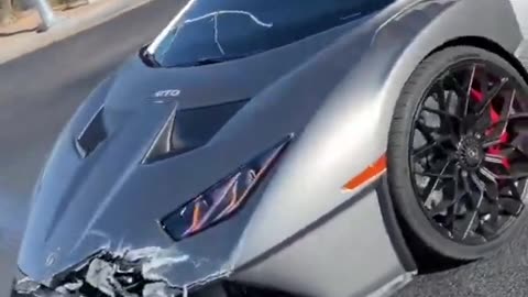 Lamborghini STO Crash