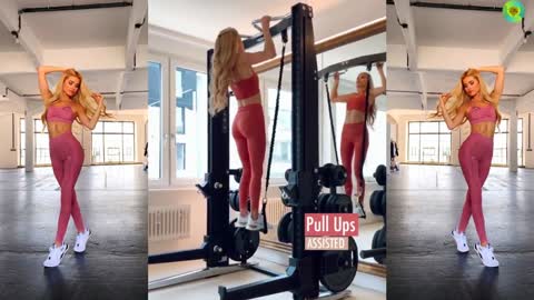 PAMELA REIF STRETCH FULL BODY WORKOUT Female Fitness Motivation