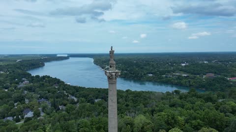 Brock's Monument Queenston Heights Park Niagara Ontario Canada 08 07 2023