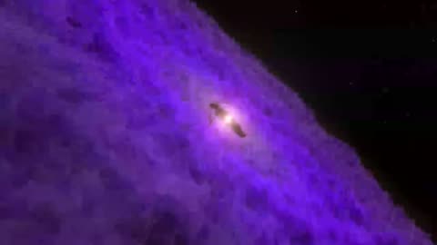 NASA _ Colliding Neutron Stars Create Black Hole and Gamma-ray Burst