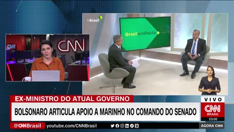 Bolsonaro articula apoio a Marinho no comando do Senado | AGORA CNN