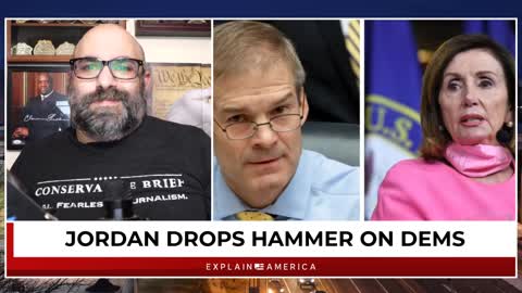 'I Talked To The President' - Jim Jordan Stuns Nancy Pelosi