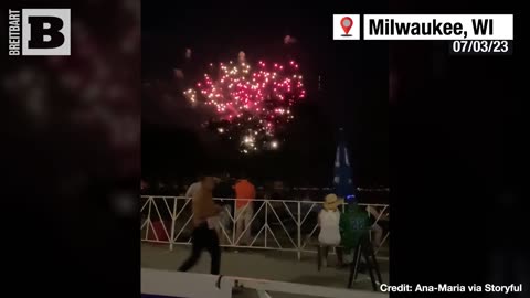 A PATRIOTIC HAPPENSTANCE! Supermoon Coincides with Milwaukee 4th of July Fireworks