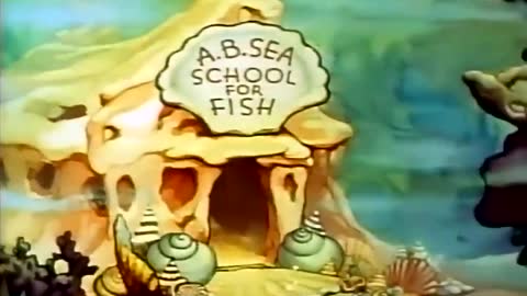 Fleischer Studios Educated Fish 1937 Cartoon (public Domain)