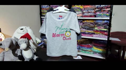 Allurepremium Baby T-Shirt Alarm With Shorts