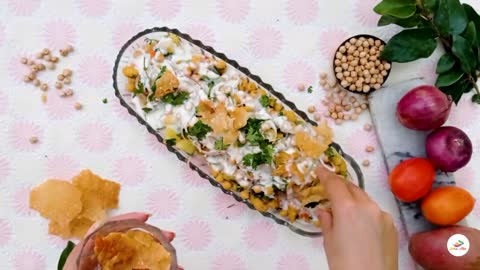 Dahi chana chaat recipe by spice mix