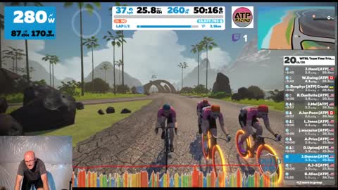 Zwift | WTRL TTT | ATP Javelin (Latte) | Mar. 31, 2022