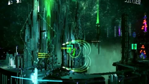 Resogun Experienced Difficulty Full Game Play PlayStation 3