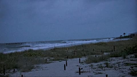 Wow! Check out the size of these waves seen just now on a Boca Grande, #Florida