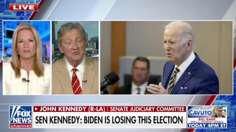 Senator Kennedy: “President Biden has a neurodegenerative disease.