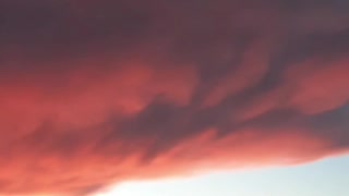 Beautiful sunset clouds