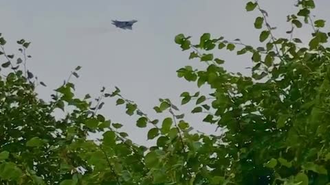 Russian fifth-generation fighter Su-57 during testing for the upcoming demonstration event