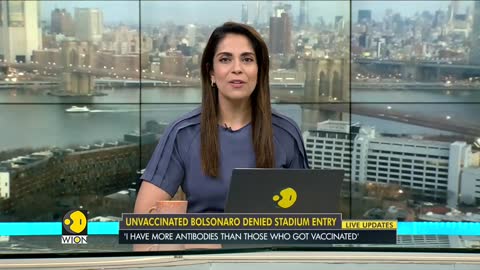 Unvaccinated Brazil president Bolsonaro denied entry into the stadium | World News | Jair Bolsonaro