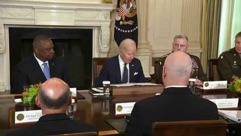 0044. President Biden Meets with Department of Defense Leaders