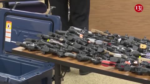 More than 100 guns stolen in Michigan after store manager is forced to reveal alarm code