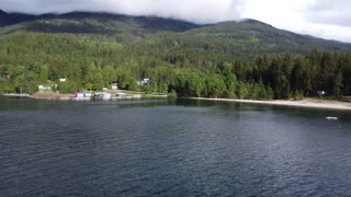 Fly by North Beach Later in the Spring