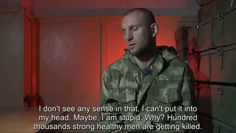 Ukrainian POW tells how they were sent like cannon fodder to the meat grinders