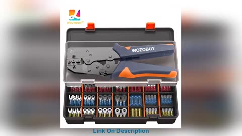 Best Seller WOZOBUY Crimping Pliers Set Wire Crim