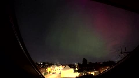 Northern Lights seen over Switzerland, England