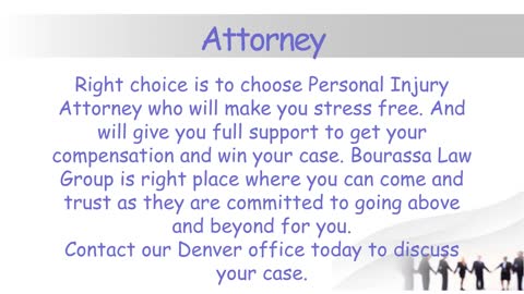 Personal Injury Attorney Denver