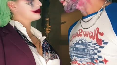 LAS VOCES HAHAHAH🃏#halloween #jokerharleyquinn #harleyquinn #joker