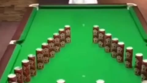 Amazing Shot skill Billiard women