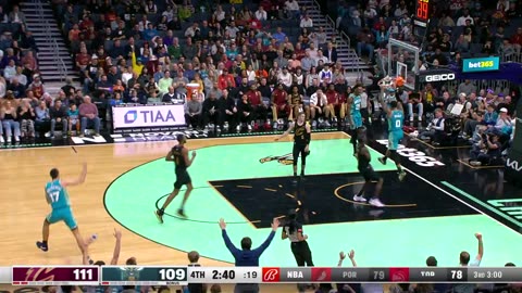 Bridges and Hornets Soar! Late Alley-Oop Ties Game vs. Cavs