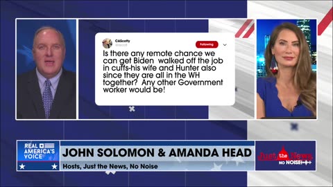 John Solomon and Amanda Head discuss the possibility of Biden facing arrest while in office