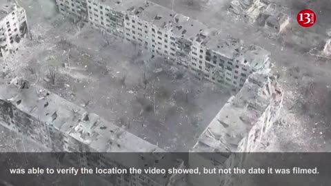 Ukraine shows drone video of Bakhmut in ruins, says situation stabilises