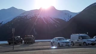 Sunset in Skagway