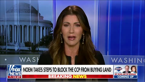 Gov. Kristi Noem: We'll make sure our land stays under the United States control