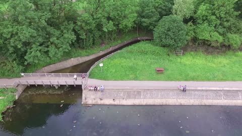 Guy Saves Drone From Falling Into The Water