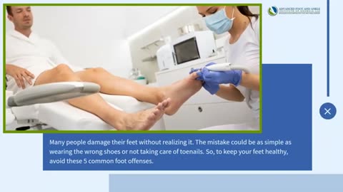 Tips from Podiatrist To Prevent Foot Damage